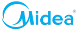 Логотип фирмы Midea в Энгельсе